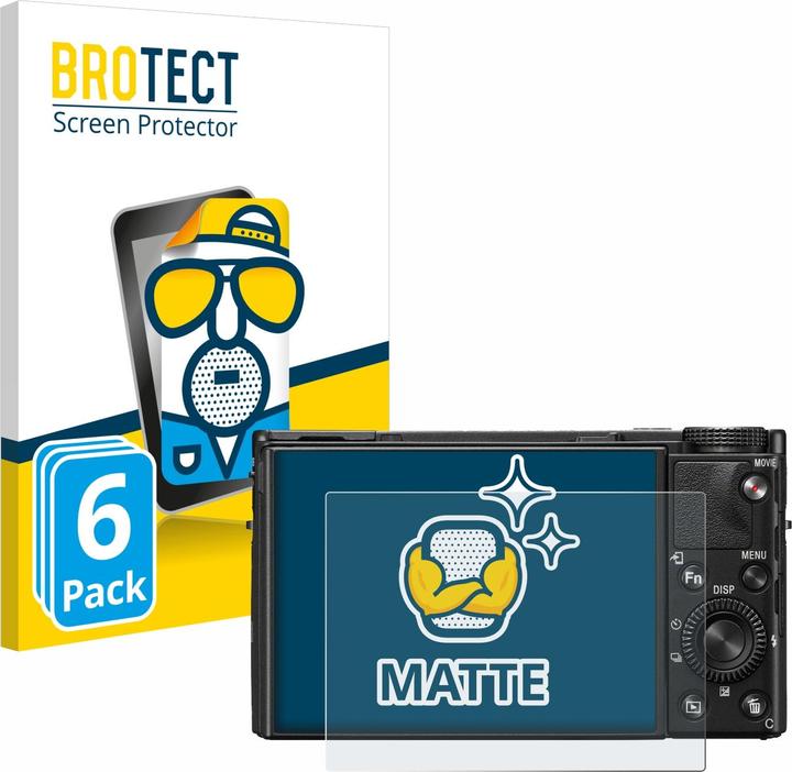 Produktbild BROTECT Entspiegelungsfolie Displayschutz Displayschutzfolie Folie Matt (Displayschutz, Cyber-Shot DSC-RX100 VII)