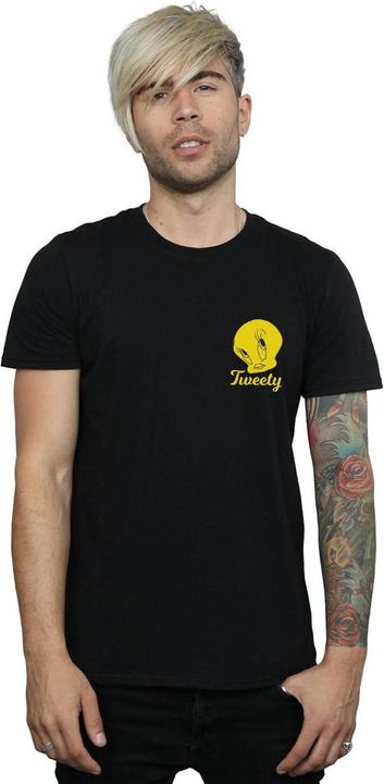 Immagine prodotto Looney Tunes Tweety Pie Head Maglietta Uomo (L)