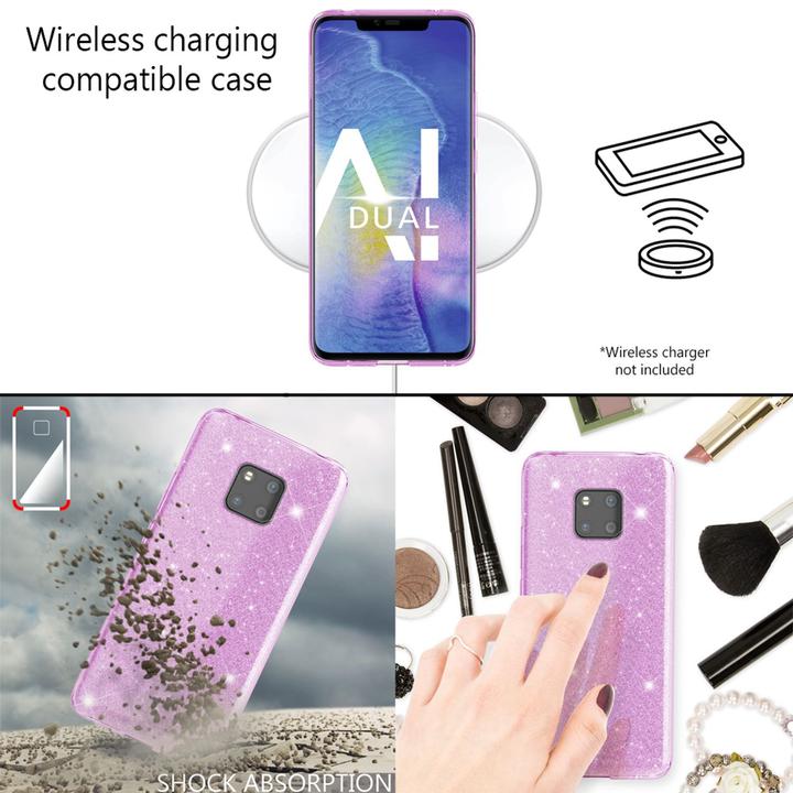 Image du produit Nalia Étui pour téléphone portable à paillettes (Mate 20 Pro)