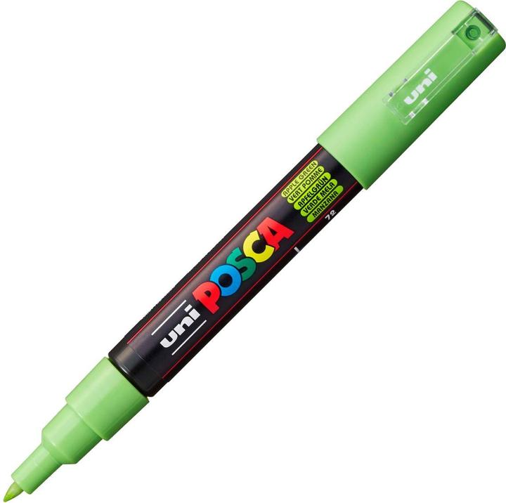 Image du produit Posca Marqueur PC-1M pointe ogive (Vert pomme, 0.70 mm, 1 x)