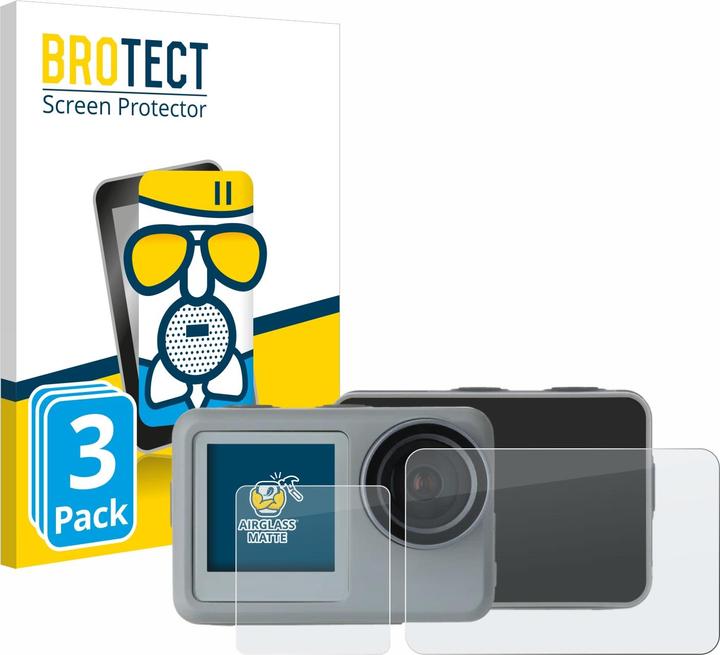 BROTECT AirGlass Panzerglasfolie Matt (Actioncam 9s Plus)