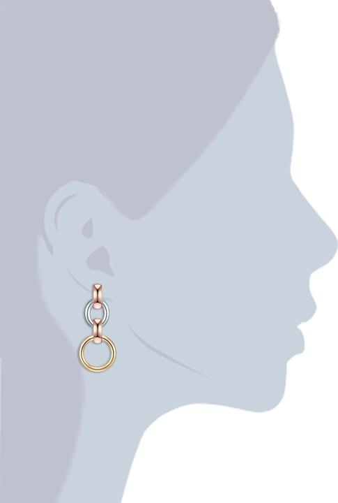 Image du produit Lulu & Jane Alliage métallique argent/or jaune/or rose pour femme - 29187 (Alliage métallique)