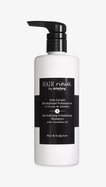 Actual product image Hair Rituel by Sisley Soin Lavant Revitalisant Volumateur Ã l'huile de Camélia (500 ml, Liquid shampoo)