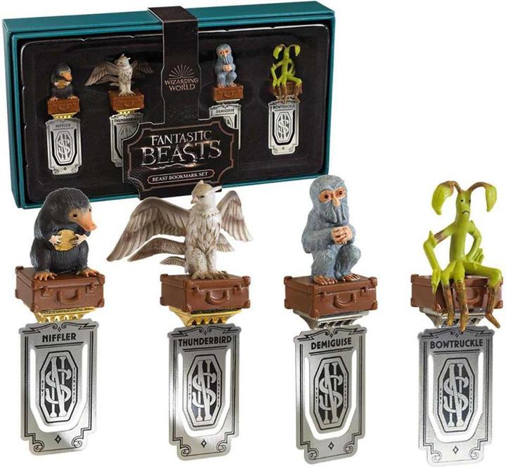 Actual product image Noble Collection Fantastic Beasts bookmarks