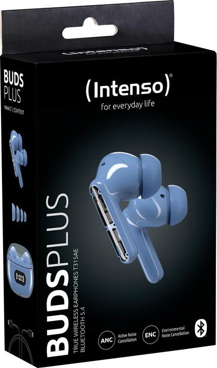 Produktbild Intenso Buds Plus T315AE (ANC, 7.50 h, Kabellos)