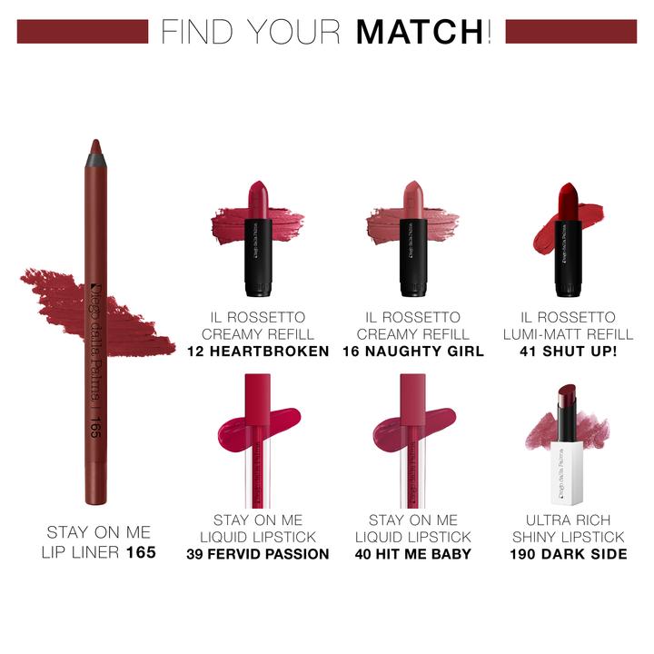 Actual product image Diego dalla Palma Lumi-Matt Lipstick Refill 36 Venial Without Raspberry (165 Cherry)