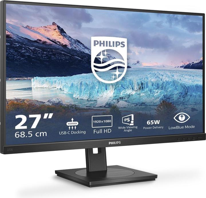 Image du produit Philips S-Line 273S1 (1920 x 1080 pixels, 27")