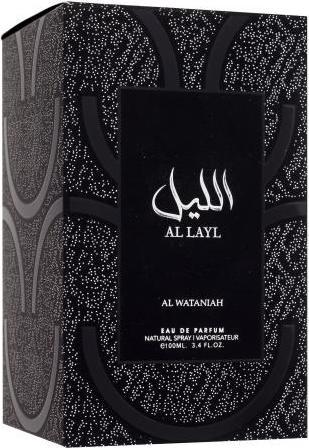 Actual product image Al Wataniah Al Layl - EDP - Volume: 100 ml (Eau de parfum, 100 ml)