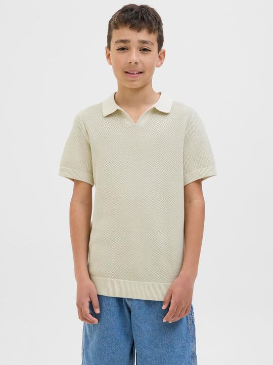 Actual product image Jack & Jones Gestricktes T-Shirt Junior Gestricktes T-Shirt (140)