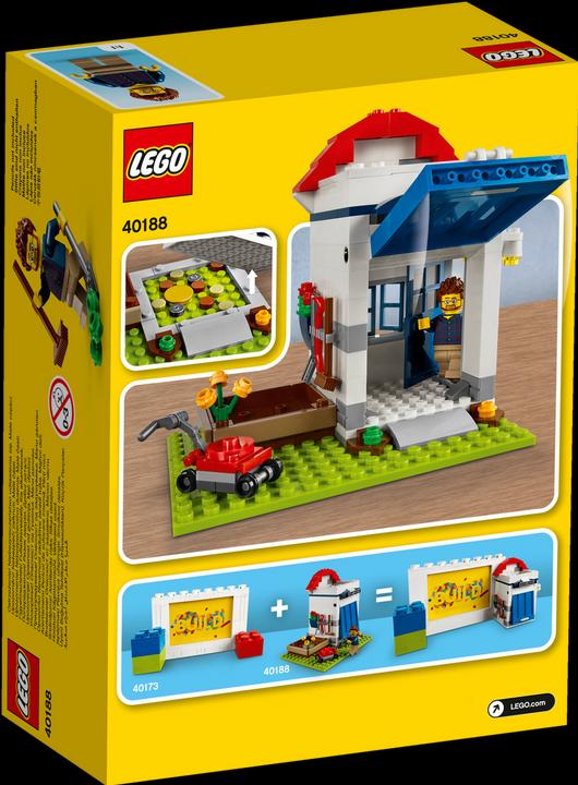 Actual product image LEGO Pencil Pot Pencil Holder (40188, LEGO Iconic)