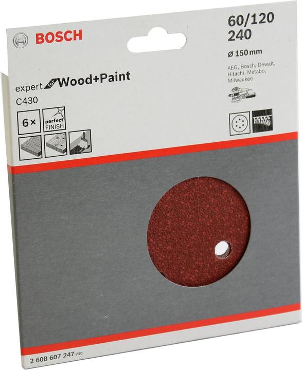 Productafbeelding Bosch Professional Zubehör Schuurvel (60, 120, 240)