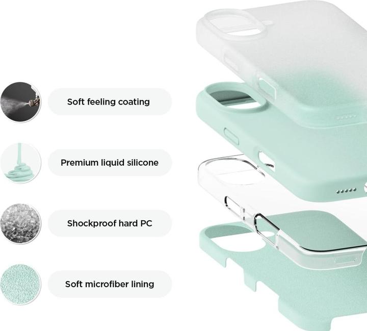 Immagine prodotto Screenguard Liquid Silicone Case (Apple iPhone 16)