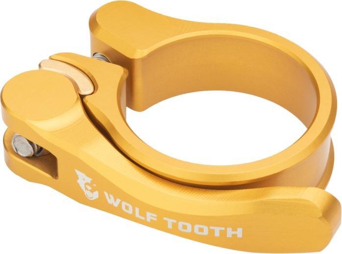 Wolf Tooth Schnellspann-Sattelklemme, 31.8mm, gold