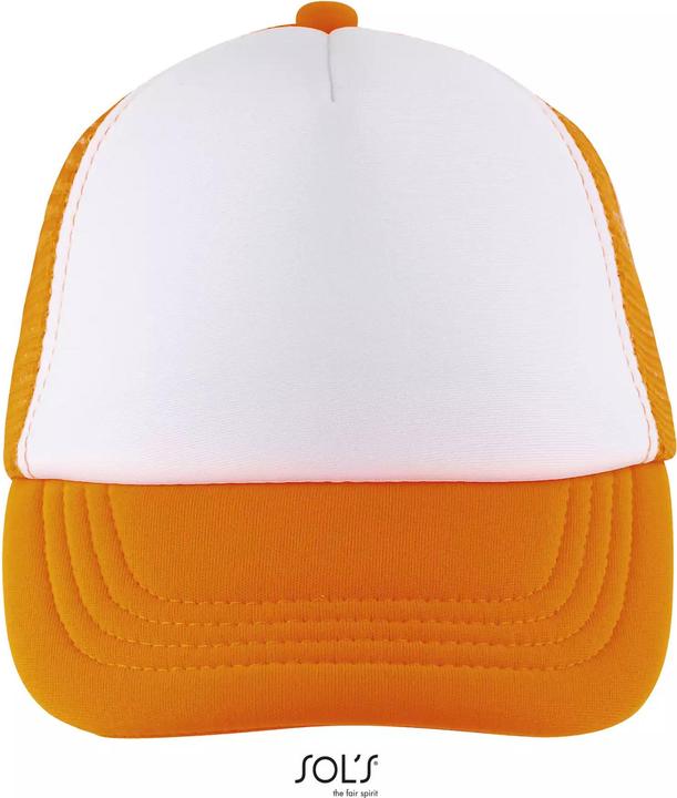 White, Fluorescent Orange