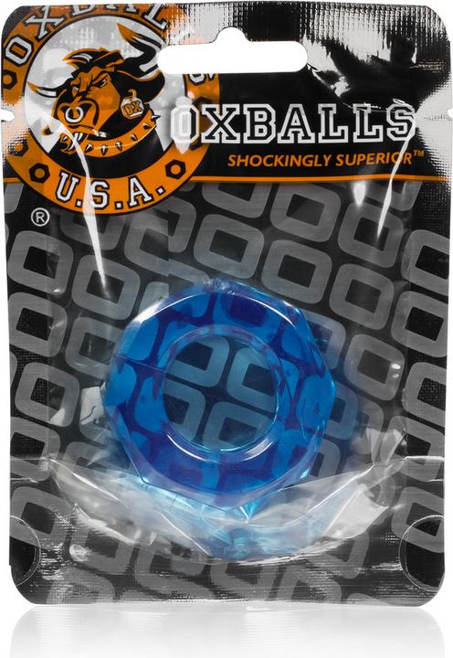 Actual product image Oxballs Humpballs - Screw Cockring - Ice Blue (4.44 cm)