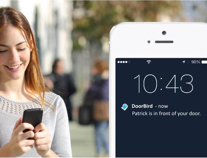 Actual product image Doorbird D2101v (App, Wireless, Cable)