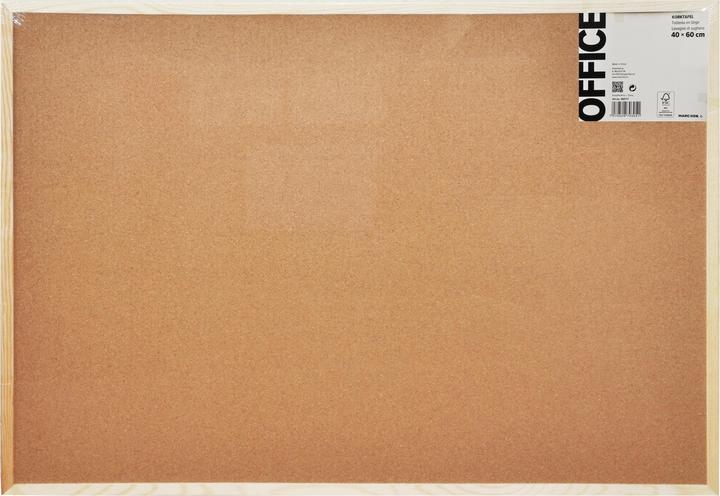 Office Corkboard FSC (Bulletin board, 60 x 40 cm)