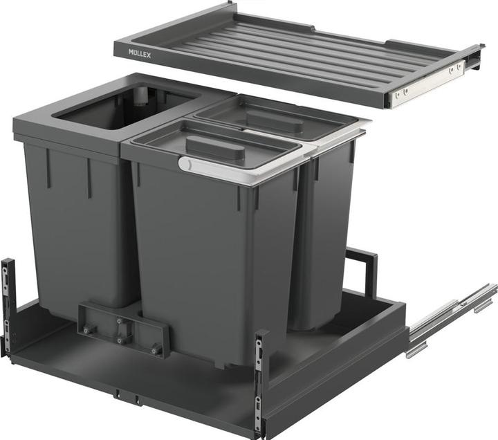 Produktbild Müllex Abfall-Auszugsystem X-LINE X60 M17 Basic Pro (20 l)