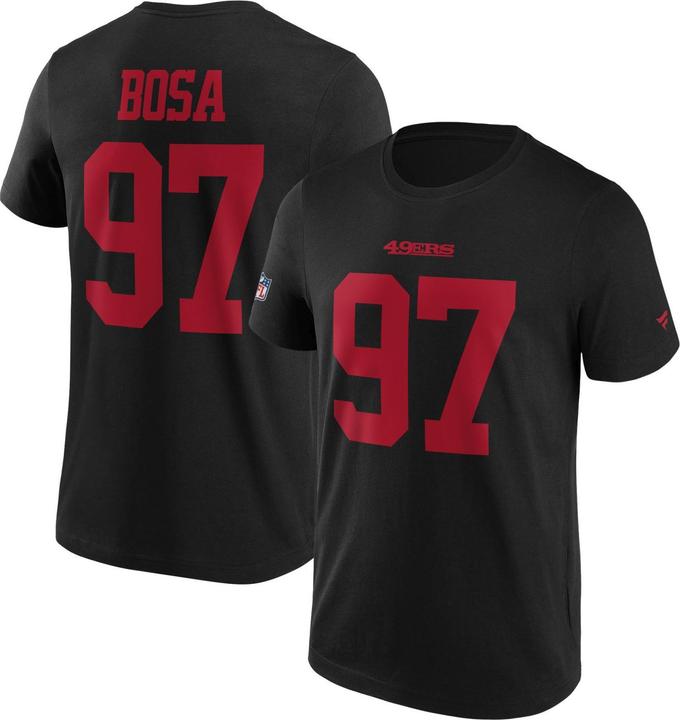 Actual product image Fanatics NFL San Francisco 49ers Shirt #97 Nick Bosa - L (L)