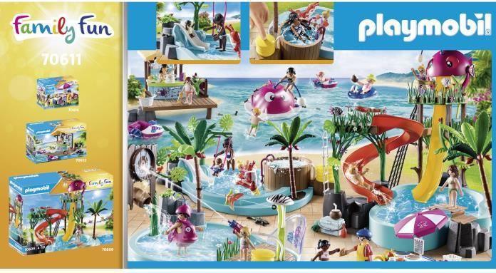 Produktbild Playmobil Kinderbecken mit Whirlpool (70611, Playmobil Family Fun)