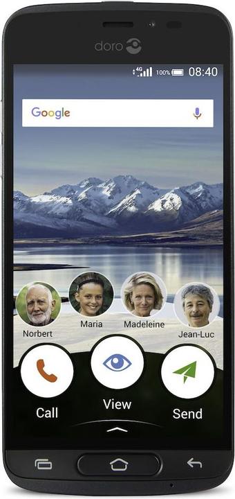 Produktbild Doro 8040 (16 GB, Graphit, 5", Single SIM, 8 Mpx, 4G)