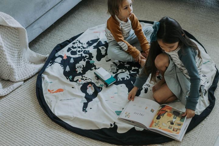 Immagine prodotto play&go Mappa del mondo/Stelle (140 x 140 cm)
