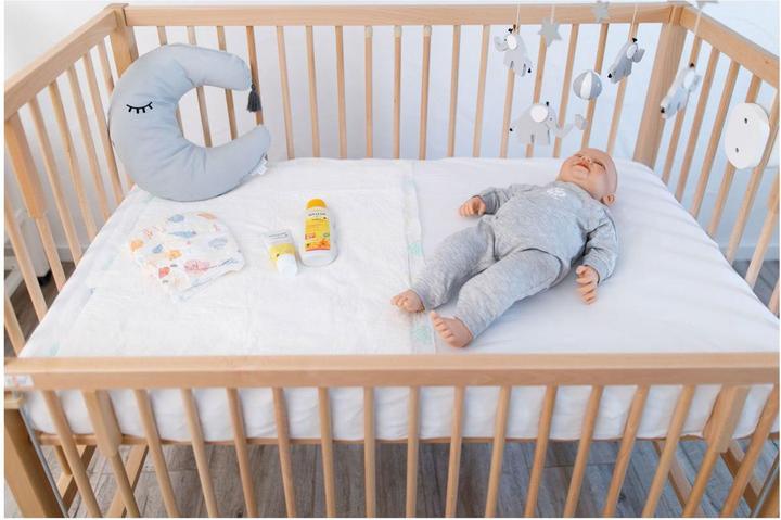 Actual product image Tissi Hajo side bed / cot