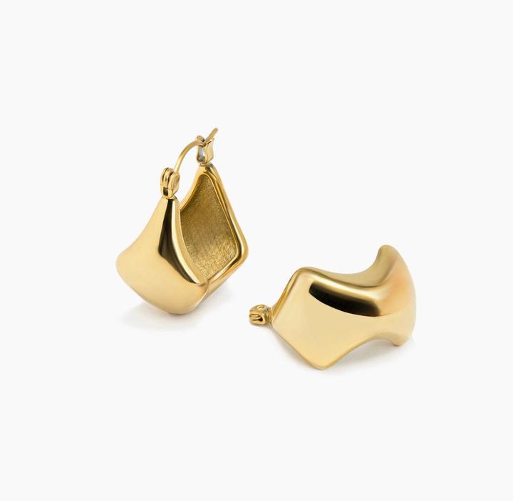 Actual product image Sensora Jewelry Colmar Hoops earrings (Stainless steel)