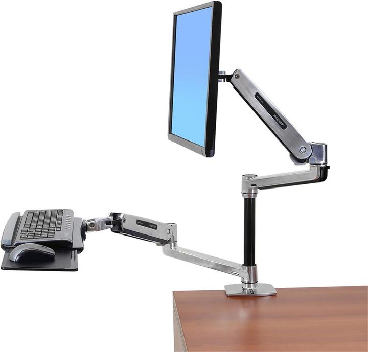 Produktbild Ergotron LX Monitor Arm mit patentierter CF-Technologie (Tisch, 46")