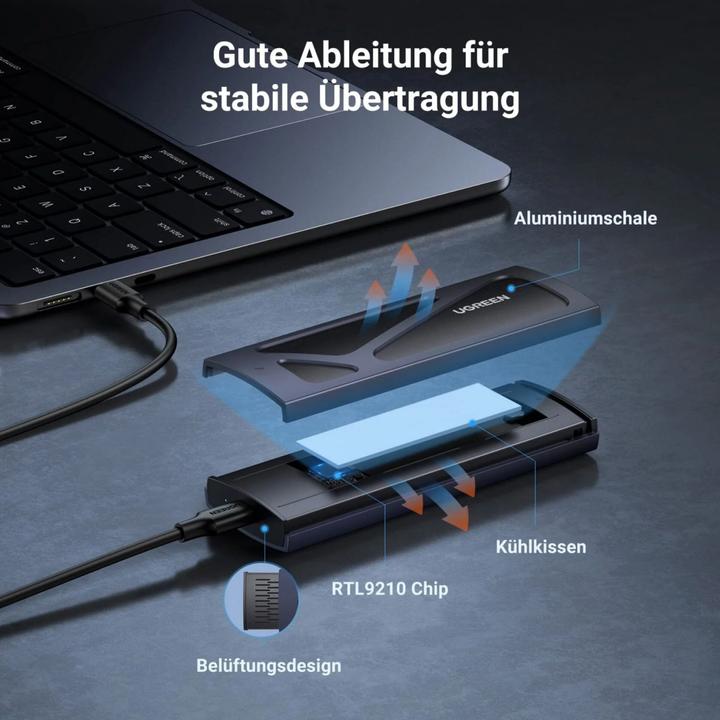Actual product image Ugreen 15512 (M.2)
