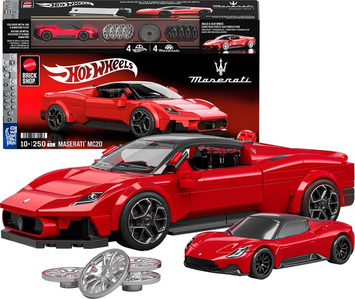 Produktbild Mattel Hot Wheels Building SPEED SERIES MASERATI