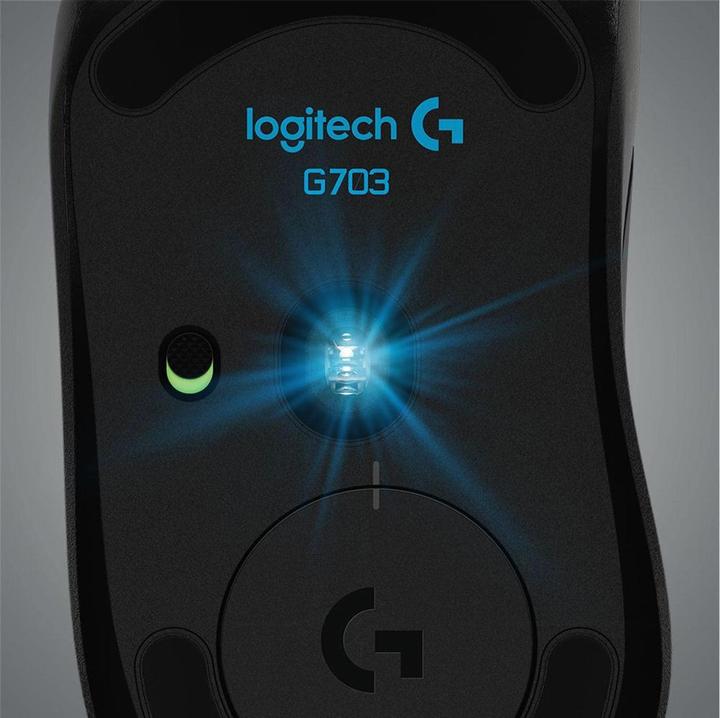 Immagine prodotto Logitech G G703 Velocità della luce (Senza fili, Cablato)