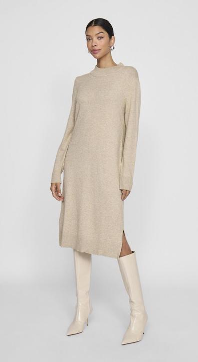 Actual product image Vila Long Sleeve Scoop Neck Midi Dress (XL)