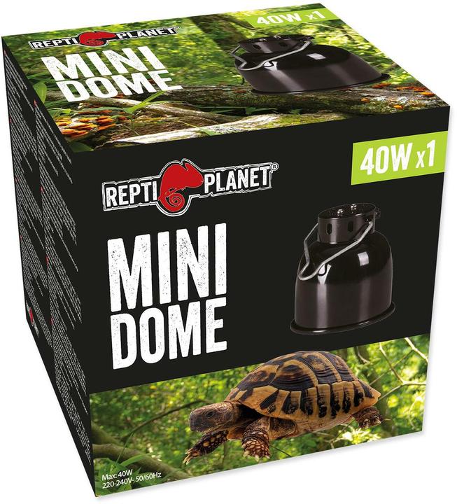 Image du produit Repti Planet Lampe à réflecteur Mini Dome 1 x 40 W (UVB, UVA)