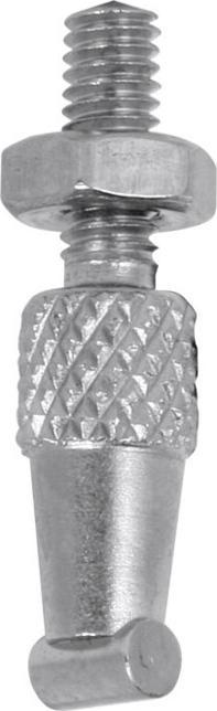Actual product image Käfer Measuring insert 573/24 E diameter 2 mm horizontal cylinder M2.5 steel suitable for dial gauges