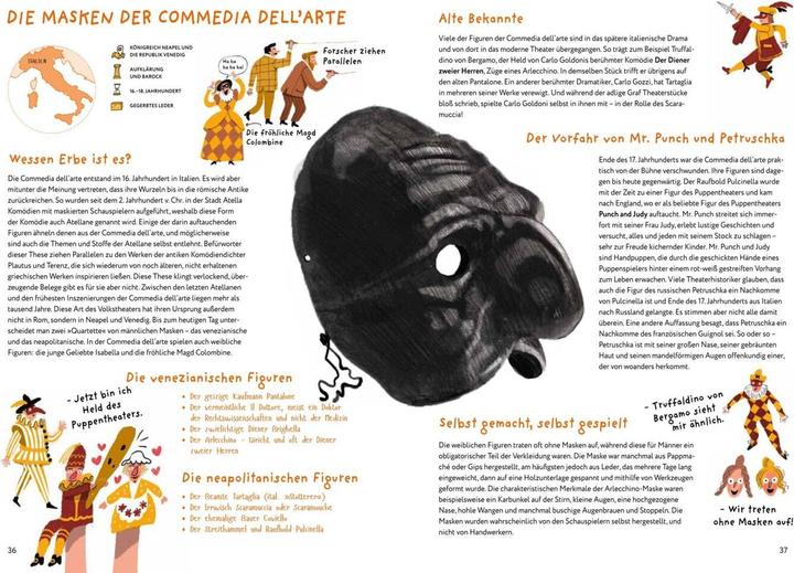 Produktbild Masken aus aller Welt und ihre Geschichte (Deutsch, Ilinca Jufa, Pavel Boev, Alexander Löwen, 2022)