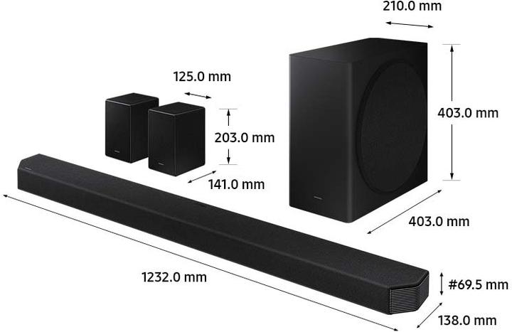 Immagine prodotto Samsung HW-Q950A (616 W, 11.1 canali)