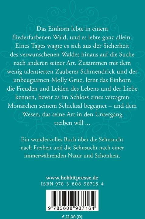 Image du produit Das letzte Einhorn (Allemand, Peter S. Beagle, 2023)