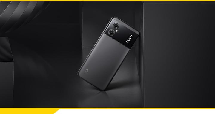 Actual product image Xiaomi Poco M4 5G (64 GB, Power Black, 6.58", Dual SIM, 13 Mpx, 5G)