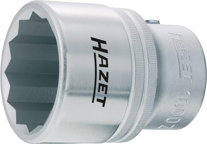 HAZET Socket ∙ 12-point 1000Z-55 ∙ Square, hollow 20 mm (3/4 inch) ∙ Outside 12-point profile ∙ 55 … (55 mm)