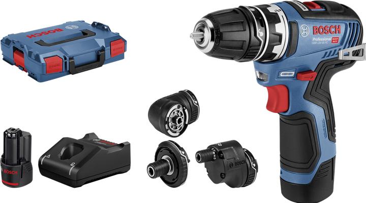 Actual product image Bosch Professional GSR 12V-35 FC Set (Rechargeable battery operated)