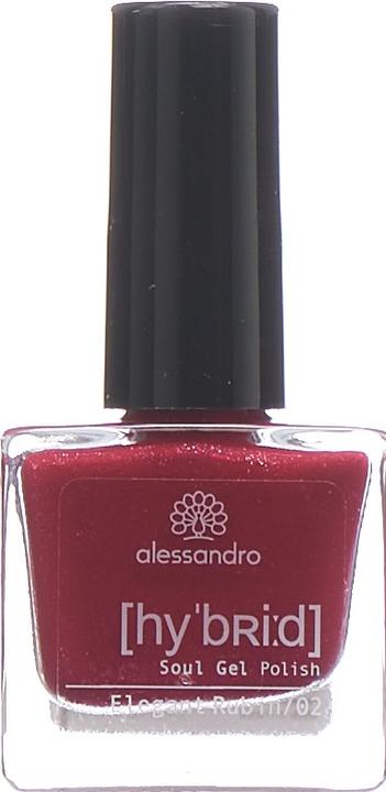 Produktbild Alessandro Nagellack Hybrid 114 Elegant Rubin (114 Elegant Rubin, Gel-Effekt Nagellack)