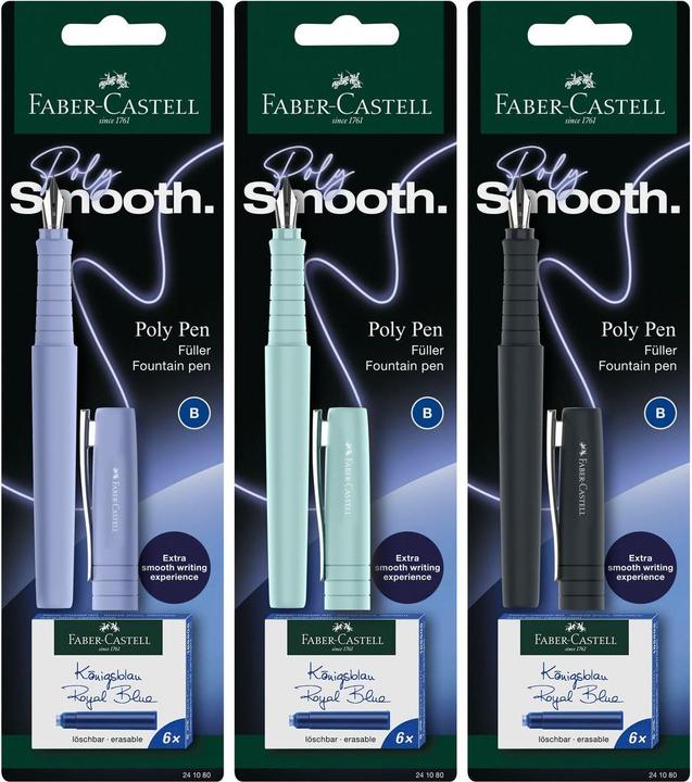 Immagine prodotto Faber-Castell Füller Poly Pen B BK sortiert