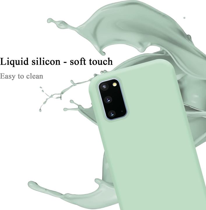 Immagine prodotto Cadorabo Copertura della cassa del silicone liquido TPU (Samsung Galaxy S20+)