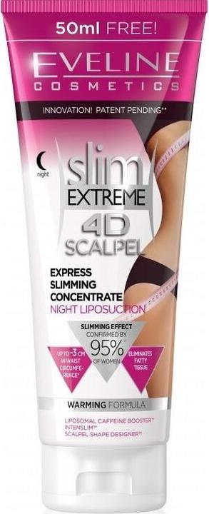 Eveline Cosmetics - Slim Extreme 4D Scalpel Express Slimming Concentrate Night Liposuction - Night (250 ml)