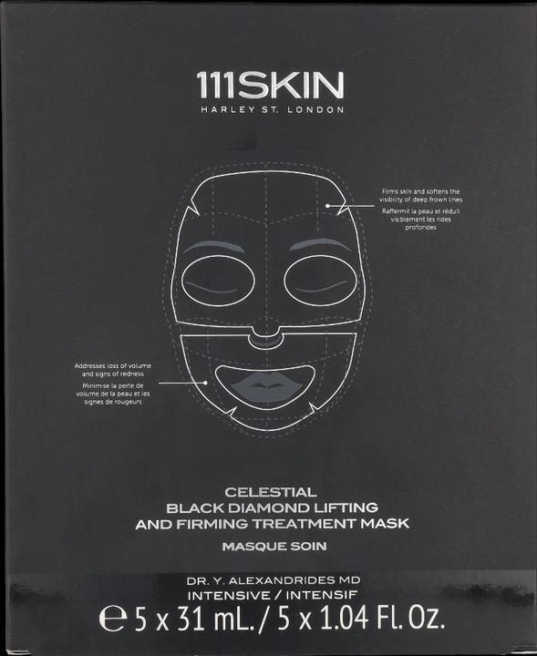 Actual product image 111Skin Black Diamond Lifting and Firming Treatment Face Mask (155 ml)
