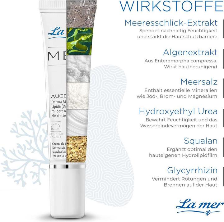 Image du produit La Mer Med Crème pour Contour des Yeux sans parfum (Crème, 15 ml)