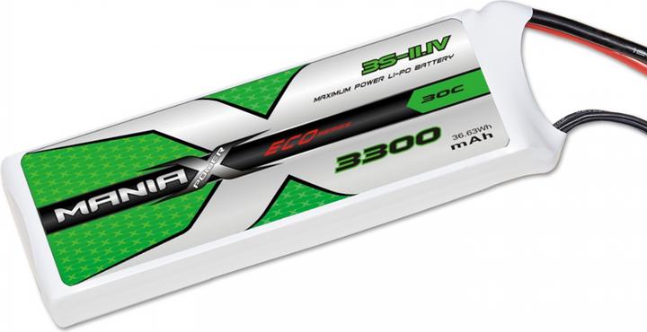 Image du produit ManiaX 30C ECO 14.8V 3300mAh 30C XT60 (3300 mAh)