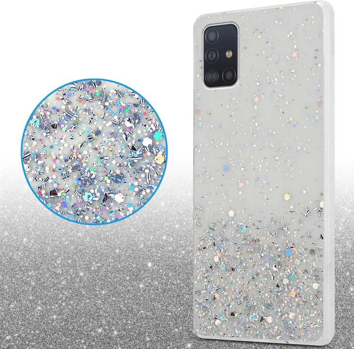 Image du produit Cadorabo Couverture TPU paillettes scintillantes (Samsung Galaxy A51 5G)