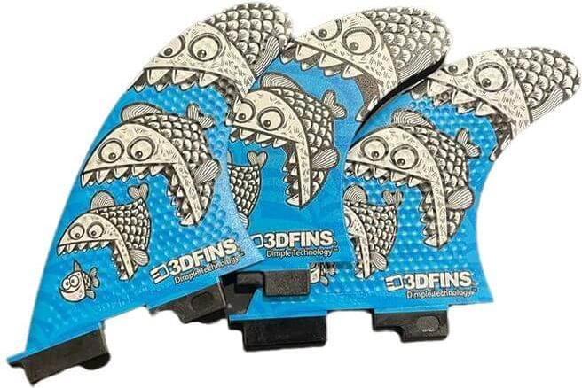 Actual product image 3Dfins FCS II All Rounder